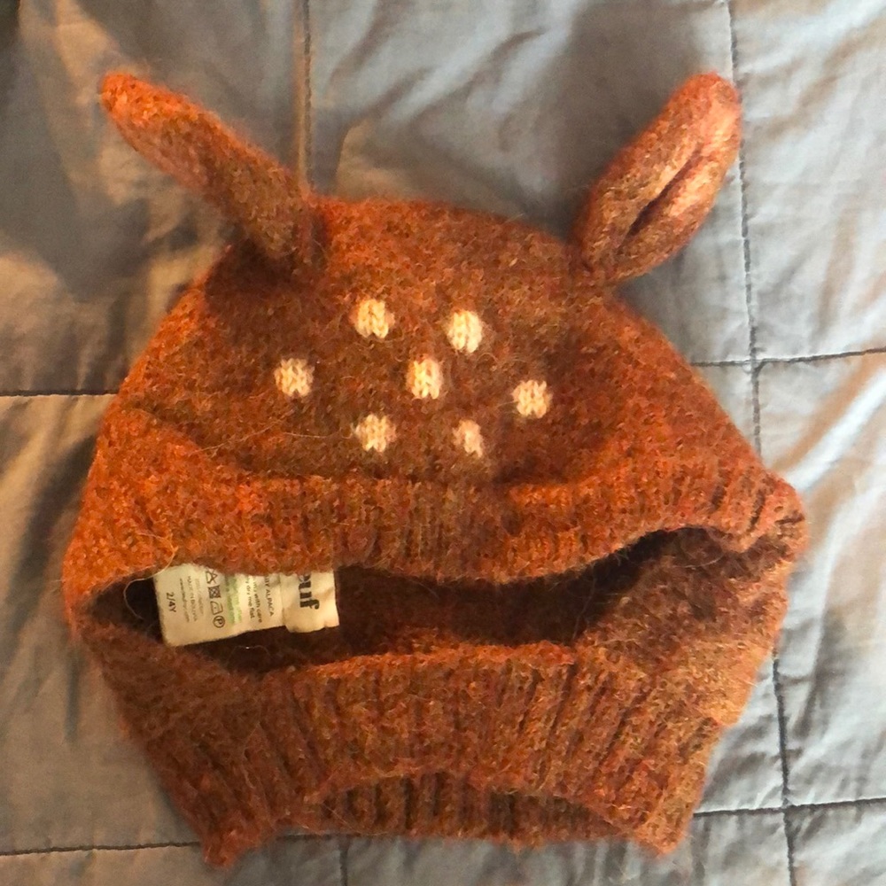 Oeuf winter hat - lamb - 100% baby alpaca